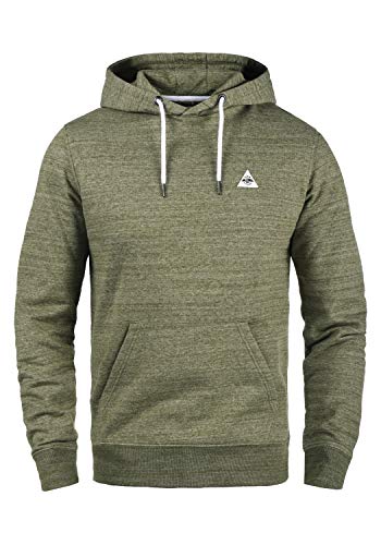 Blend Henner Herren Hoodie, Größe:M, Farbe:Forest Night Green (77220) von b BLEND