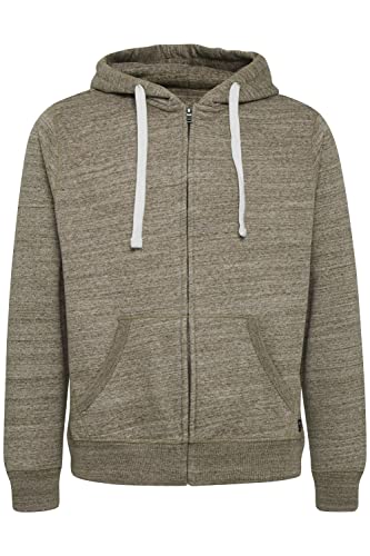 Blend BHBHAlton Zipthrough Sweatshirt Zipthrough Sweatshirt Herren Sweatjacke Kapuzenjacke Hoodie mit Kapuze, Größe:L, Farbe:Forest Night Green (77220) von b BLEND