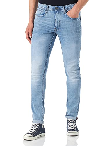 Blend 20707721 Herren Jeans Hose Denim Pant Multiflex mit Stretch 5-Pocket Jet Fit Flim Fit, Größe:W28/30, Farbe:Denim bleach blue (200288) von b BLEND