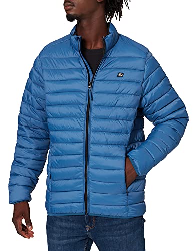 Blend BHRomsey Herren Steppjacke Übergangsjacke Herrenjacke Jacke gefüttert mit Stehkragen, Größe:2XL, Farbe:Ensign Blue (194026) von b BLEND
