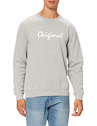 Blend Herren 20712524 Sweatshirt, 200274_Stone Mix, L von Blend