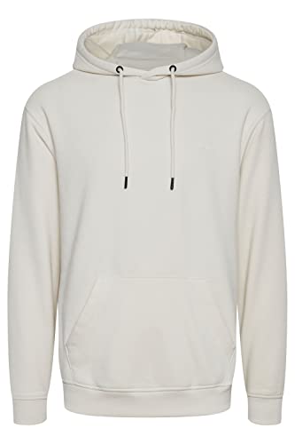 Blend BHBHDownton Hood Sweatshirt Hood Sweatshirt Herren Sweatshirt Pullover Pulli mit Kapuze, Größe:3XL, Farbe:Egret (110103) von b BLEND
