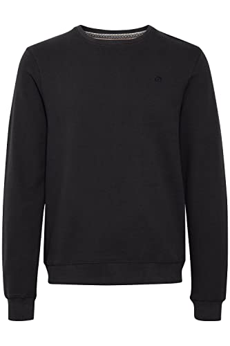 Blend BHAvebury Herren Sweatshirt Pullover Pulli mit Rundhalsausschnitt und Känguru Tasche O-Neck, Größe:XL, Farbe:Black (194007) von b BLEND