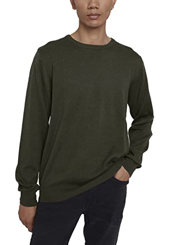 Blend BHNOLEN - 20711715 Herren Strickpullover Feinstrick Pullover, Größe:XL, Farbe:Deep Depths (190413) von b BLEND