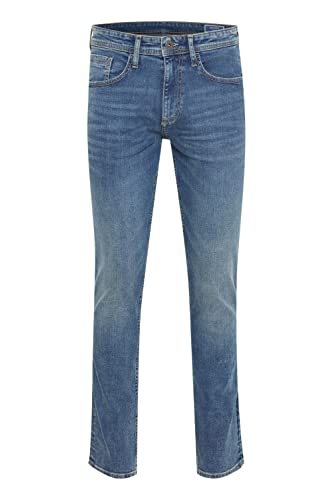 Blend BHJet fit NOOS fit - NOOS Herren Jeans Hose Denim Slim Fit, Größe:W31/30, Farbe:Denim Middle Blue (200291) von Blend