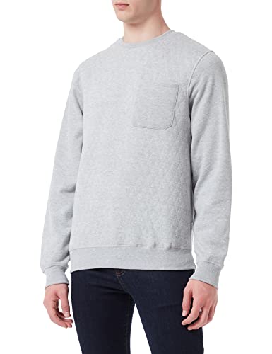 Blend Herren 20713282 Sweatshirt, 200274/Stone Mix, L von Blend