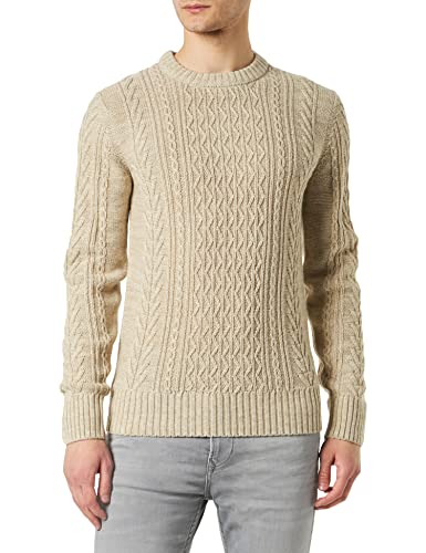 Blend Herren 20714632 Pullover, 141107/Oyster Gray, S von Blend