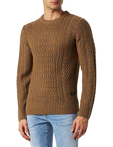 Blend Herren 20714632 Pullover, 180937/Bronze Brown, L von Blend