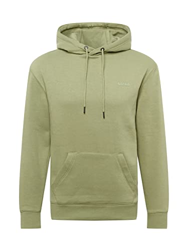 Blend BHDownton - Herren Hoodie mit Kapuze Sweatshirt Pullover Sweater, Größe:L, Farbe:Oil Green (170115) von b BLEND