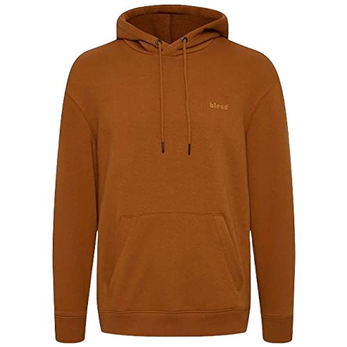 Blend Herren BHDownton Hood Sweatshirt Kapuzenpullover, 181154_Glazed Ginger, XXL von Blend