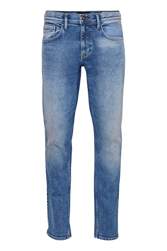 Blend 20714216 Herren Jeans Hose Denim mit Stretch Multiflex 5-Pocket Blizzard Fit Regular Fit, Größe:34/30, Farbe:Denim Grey (200296) von b BLEND
