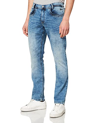 Blend BHBlizzard fit NOOS fit - NOOS Herren Jeans Hose Denim Regular Fit, Größe:W36/30, Farbe:Denim Middle Blue (76201) von Blend