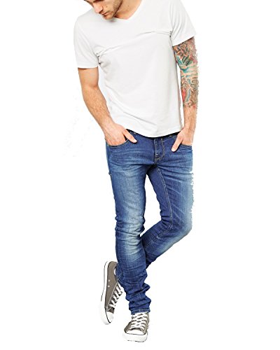 Blend Herren Cirrus Jeans, Middle Blue 76117, 25W / 30L von Blend