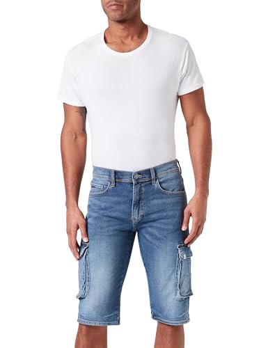 Blend Herren Denim Jeans-Shorts, 201733/Denim vintageblue-23, L von Blend