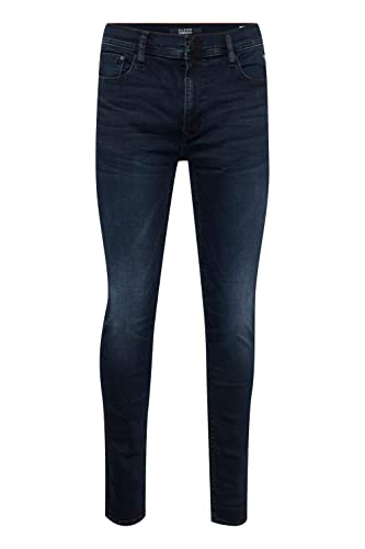 Blend BHEcho fit Multiflex fit Multiflex - NOOS Herren Jeans Hose Denim Slim Fit, Größe:W34/34, Farbe:Denim Black Blue (76214) von b BLEND