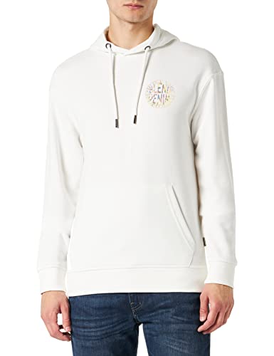 Blend Herren Hoodie-Sweat Kapuzenpullover, 110602/Snow White, XL von Blend