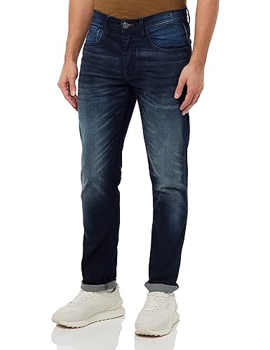 Blend Herren Jet Fit Jeans, 202198/Denim Darkblue E.s.23, 34W / 30L EU von Blend