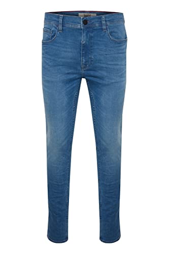 Blend 20707721 Herren Jeans Hose Denim Pant Multiflex mit Stretch 5-Pocket Jet Fit Flim Fit, Größe:W31/32, Farbe:Denim Middle Blue (76201) von b BLEND