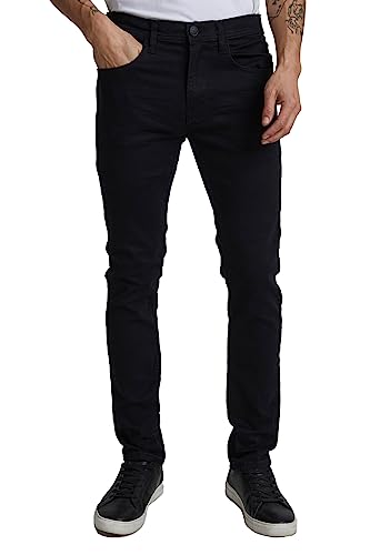 Blend 20707721 Herren Jeans Hose Denim Pant Multiflex mit Stretch 5-Pocket Jet Fit Flim Fit, Größe:W32/32, Farbe:Denim Black (76204) von b BLEND