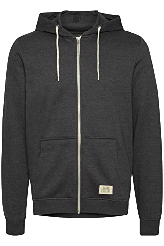 Blend Herren sweatjack Kapuzenpullover, Grau (Charcoal 70818), XXL EU von b BLEND