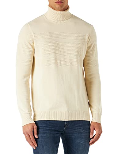 Blend Herren Knit Pullover, 120804/Cloud Cream, XL von Blend