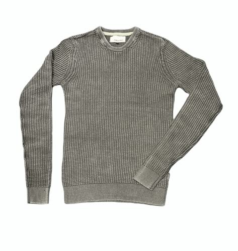 Blend Herren Knit Pullover, 190201/Asphalt, L von Blend
