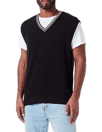 Blend Herren Knit Pullover Pullunder, 194007/Black, XL von Blend