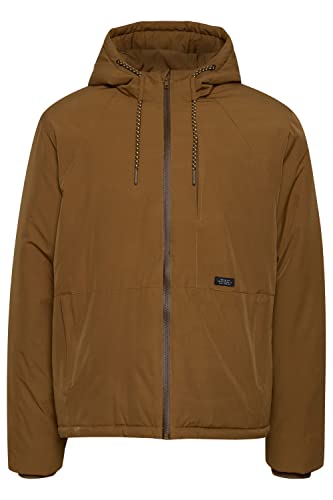 Blend 20714390 Outerwear Herren Übergangsjacke Herrenjacke Jacke Kurze Winterjacke mit Kapuze und Kordeln Regular Fit, Größe:M, Farbe:Coffee Lique√∫r (180930) von b BLEND