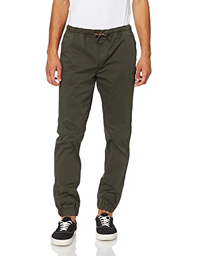 Blend BHBHNIMBU Pants Pants Herren Chino Hose Stoffhose Regular Fit, Größe:L, Farbe:Forest Night (190414) von b BLEND