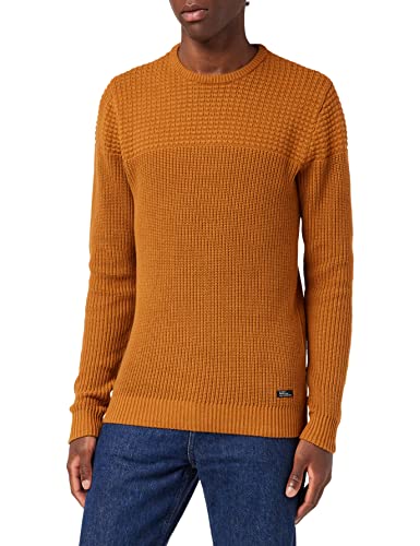 Blend Herren Pullover, 181154/Glazed Ginger, S von Blend