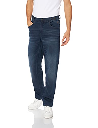 Blend Herren Rock Straight Jeans, Blau (Denim Dark Blue 76207), W32/L30 (Herstellergröße: 32) von Blend
