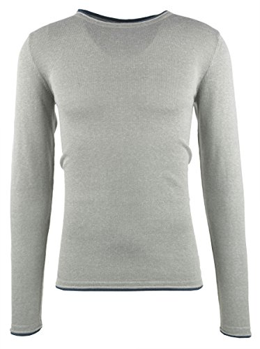 Blend Herren Strickpullover, Farbe:grau;Größe:S von Blend