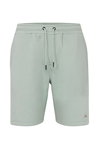 Blend BHDownton Herren Sweatshorts Kurze Hose Jogginghose Sporthose mit Kordeln Regular Fit, Größe:L, Farbe:Frosty Green (155706) von b BLEND