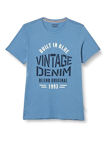 Blend Herren T-Shirt, 184025/Copen Blue, XL von Blend