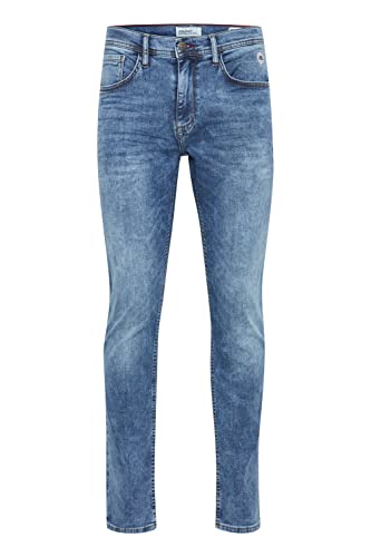 Blend BHTwister fit Multiflex NOOS fit - Multiflex NOOS Herren Jeans Hose Denim Slim Fit, Größe:W34/30, Farbe:Denim Middle Blue (200291) von Blend