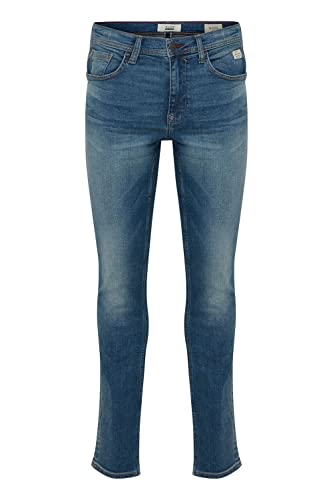 Blend 20710811 Herren Jeans Hose Denim 5-Pocket mit Stretch Twister Fit Slim/Regular Fit, Größe:33/32, Farbe:Denim Light Blue (76200) von b BLEND