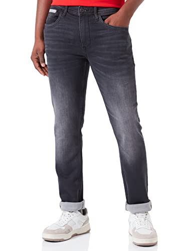 Blend Herren Twister Straight Slim Fit-Jogg Jeans, 200297/Denim Black, 33/32 von Blend