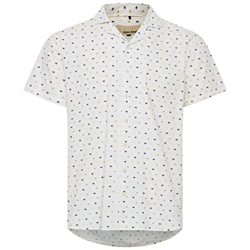 Blend Herren Woven Shirt s/s Hemd, 110602/Snow White, XL von Blend