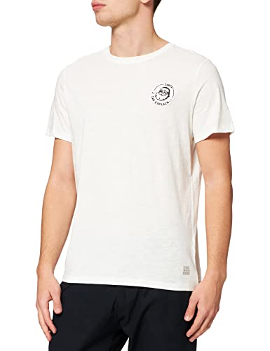 Blend Herren Xmas Regular Fit T-Shirt, 110602/Snow White, M von Blend