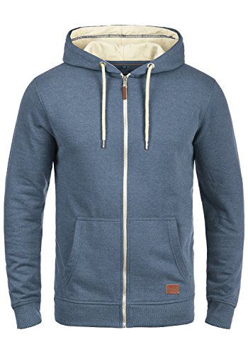 Blend Hulker 20704468ME Zip-Hood, Größe:XL, Farbe:Ensign Blue (70260) von b BLEND