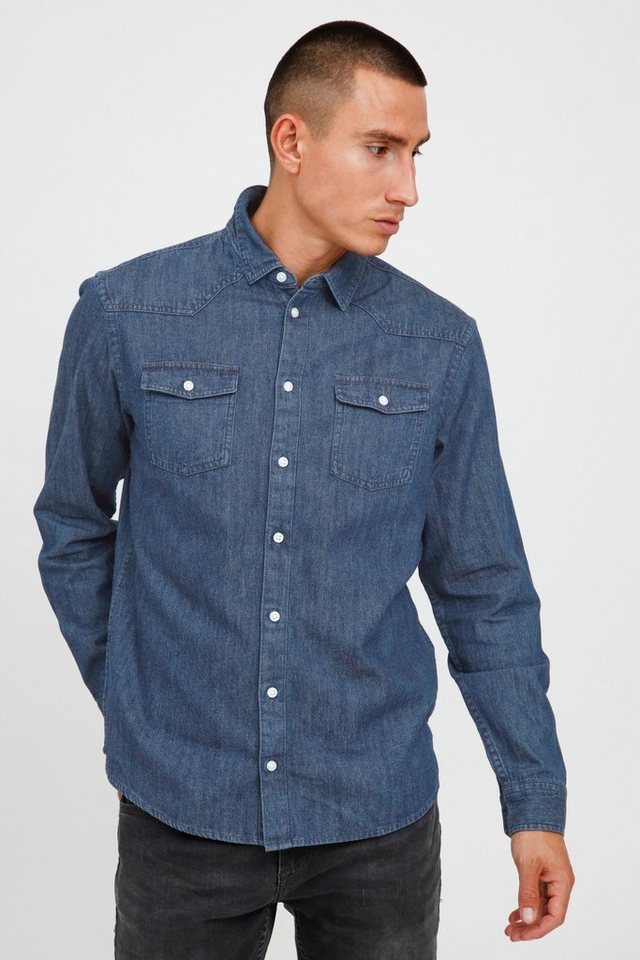 Blend Jeanshemd BLEND BHBHNANTES - Denim Shirt - 20713192 von Blend