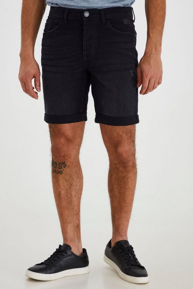 Blend Jeansshorts BHMartels Stilvolle 5-Pocket-Jeansshorts mit Used Look Effekt von Blend