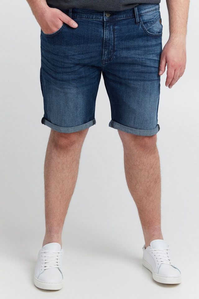 Blend Jeansshorts BHBGrilitsch Stilvolle 5-Pocket-Jeansshorts in großen Größen von Blend