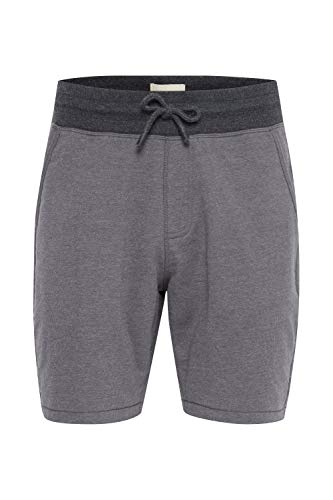 Blend Julio Herren Sweatshorts Kurze Hose Sport- Shorts aus hochwertiger Baumwollmischung Meliert, Größe:XL, Farbe:Pewter Mix (70817) von b BLEND