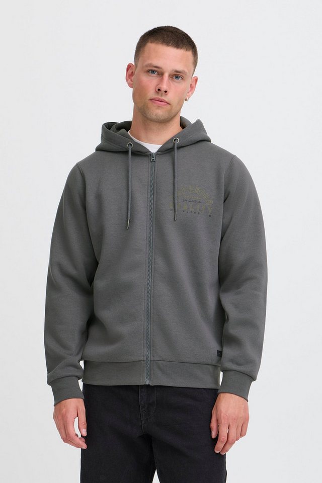 Blend Kapuzenpullover BHSunic Schicke Kapuzenfleecejacke mit Print von Blend