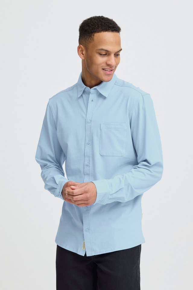 Blend Langarmhemd BHALO Lässiges Langarmhemd mit Brusttasche von Blend