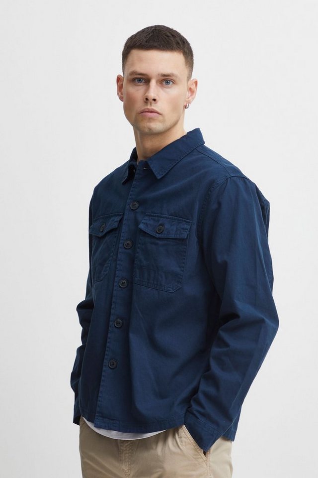 Blend Langarmhemd BHShirt Stilvolles Hemd mit langen Ärmeln von Blend