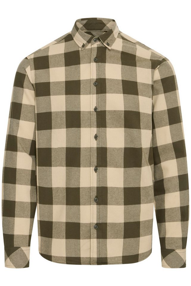 Blend Langarmhemd Moderner Passform Kragen Langarm Teilungsnähte Rundhalsausschnitt (1-tlg) BHBUSTER SHIRT NOOS von Blend