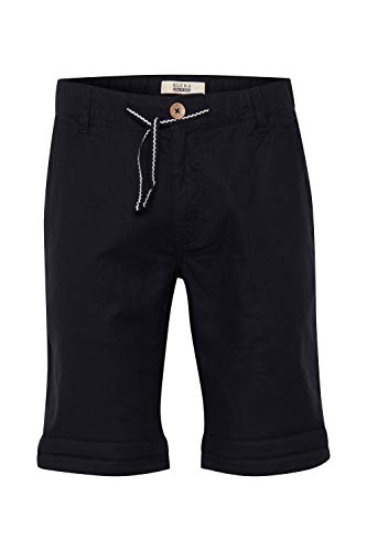 Blend Lenno Herren Leinenshorts Kurze Leinenhose Bermuda, Größe:L, Farbe:Black (70155) von b BLEND