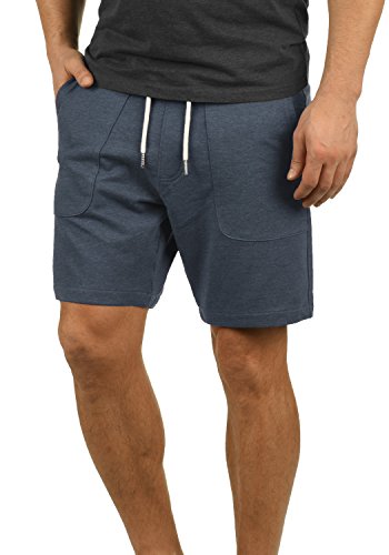 Blend Mulker Herren Sweatshorts Kurze Hose Jogginghose mit Kordel Regular Fit, Größe:L, Farbe:Navy (70230) von b BLEND